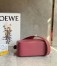 Loewe Puzzle Small Bag In Plumrose Satin Calfskin