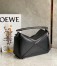 Loewe Puzzle Medium Bag In Black Classic Calfskin