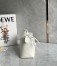 Loewe Puzzle Edge Small Bag In White Satin Calfskin