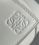 Loewe Puzzle Edge Small Bag In White Satin Calfskin