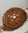 Saint Laurent Panier Bag in Brown Wood Beads