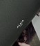 Alaia Le Teckel Clutch Bag in Black Goatskin