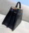 Fendi Peekaboo ISeeU East-West Bag In Black Nappa