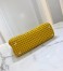 Fendi Peekaboo Medium Bag In Yellow Interlace Leather