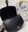 Dior Large Bobby Bag In Black Calfskin