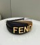 Fendi Fendigraphy Small Hobo Bag In Inlaying Leather