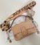 Fendi Mamma Baguette Medium Bag in Light Pink Nappa Leather