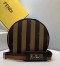 Fendi Mon Tresor Drawstring Bag In Pequin Striped Fabric