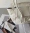 Bottega Veneta Mini Arco Bag In White Intrecciato Leather