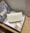 Dior Bobby East-West Bag In White Box Calfskin
