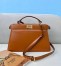 Fendi Peekaboo ISeeU East-West Bag In Brown Nappa