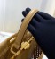 Fendi Peekaboo Medium Bag In Beige Interlace Leather