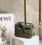 Loewe Puzzle Mini Bag In Avocado Green Calfskin