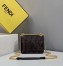 Fendi Kan I F Shoulder Bag In Tech Mesh