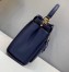 Fendi Peekaboo Pocket Medium Bag In Blue Calfskin