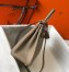 Hermes Kelly 32cm Retourne Bag In Tourterelle Clemence Leather