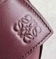 Loewe Puzzle Small Bag In Burgundy Satin Calfskin