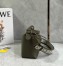 Loewe Puzzle Edge Small Bag In Khaki Green Satin Calfskin