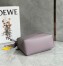 Loewe Puzzle Edge Small Bag In Pale Aubergine Satin Calfskin