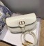 Dior Bobby East-West Bag In White Box Calfskin