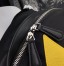 Fendi Black Large Bag Bugs Eye Inserts Backpack