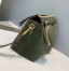 Fendi By The Way Medium Bag In Green Suede
