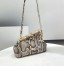 Fendi Small First Bag In Natural Python Leather