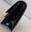 Fendi Karligraphy Bag In Black Patent Leather