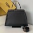 Fendi Black Peekaboo Medium Bag With Bag Bugs Eyes