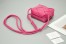 Bottega Veneta Mini Cassette Camera Bag In Cranberry Lambskin