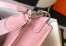 Hermes Evelyne III TPM Mini Bag In Pink Clemence Leather