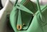 Hermes Vert Criquet Clemence Lindy 30cm Bag with GHW