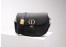 Dior Medium Bobby Bag In Black Grained Calfskin