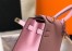 Hermes Kelly 25cm Sellier Bag In Mauve Sylvestre Epsom Leather