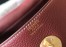 Hermes Bordeaux Clemence Lindy 30cm Bag with GHW