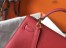 Hermes Kelly 25cm Sellier Bag In Red Epsom Leather