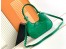 Prada Moon Bag in Green Padded Nappa Leather