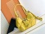 Prada Moon Bag in Yellow Padded Nappa Leather