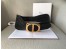 Dior 30 Montaigne 40MM Belt In Black Calfskin