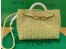 Bottega Veneta Small Andiamo Bag In Ice Cream Intrecciato Lambskin