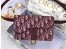 Dior Bordeaux Oblique Saddle Belt Bag