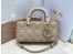 Dior Lady D-Joy Small Bag In Hazelnut Cannage Lambskin