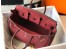 Hermes Birkin 25cm Bag In Bordeaux Clemence Leather