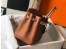 Hermes Birkin 25cm Bag In Gold Clemence Leather