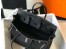 Hermes Birkin 25cm Bag In Black Clemence Leather GHW