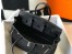 Hermes Birkin 25cm Bag In Black Clemence Leather