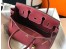 Hermes Birkin 30cm Bag In Bordeaux Clemence Leather