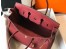 Hermes Birkin 35cm Bag In Bordeaux Clemence Leather