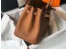 Hermes Birkin 35cm Bag In Gold Clemence Leather