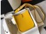 Hermes Evelyne III TPM Mini Bag In Yellow Clemence Leather